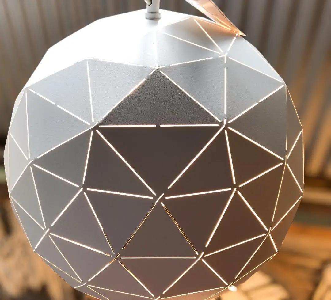 【廃番】KARE / カレ｜ペンダントライト｜トライアングルホワイト 40cm