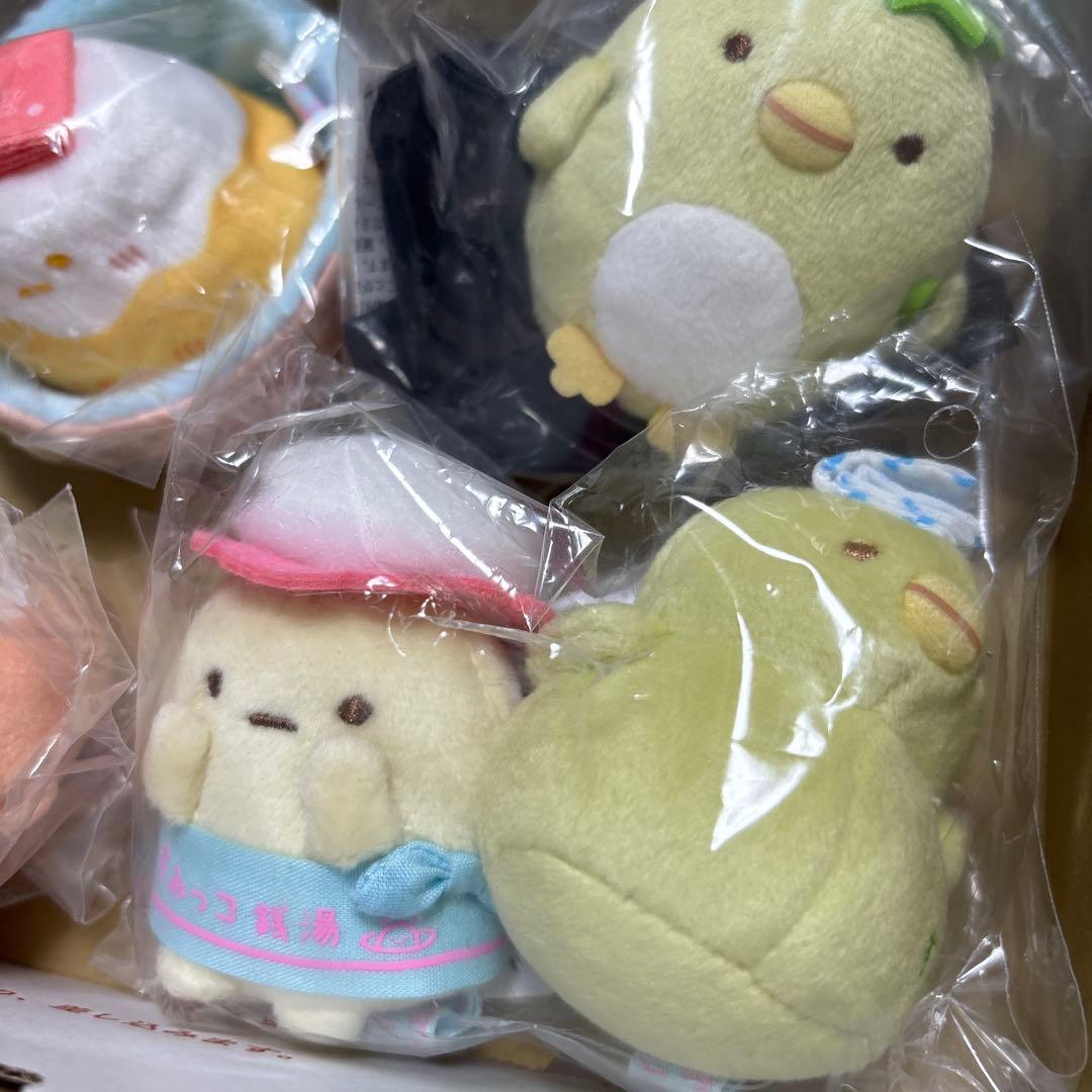 すみっコぐらし　銭湯シリーズ　てのりぬいぐるみ