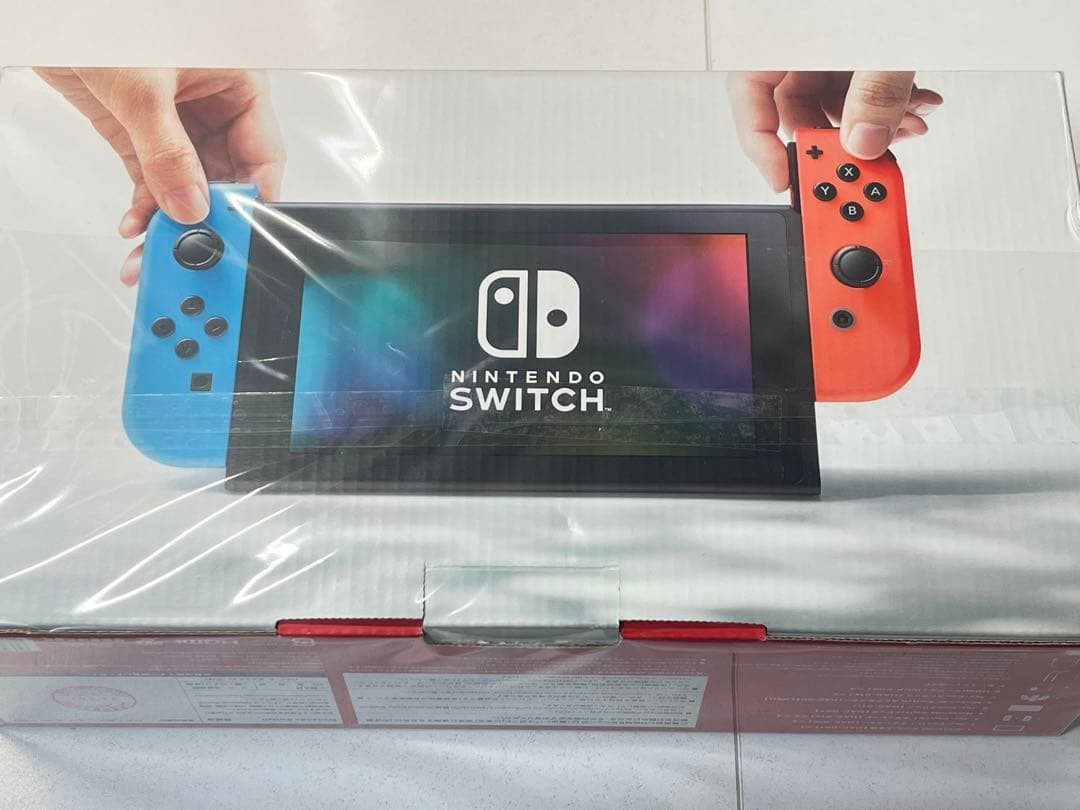 現状品 Nintendo Switch ネオンブルー ネオンレッド