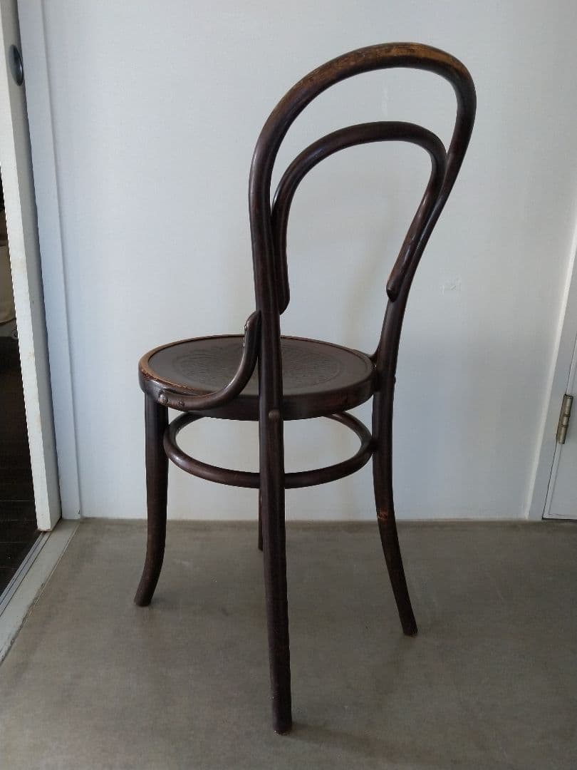 アンティークベントウッドチェア　ヴィンテージ曲げ木椅子 ダークブラウン
