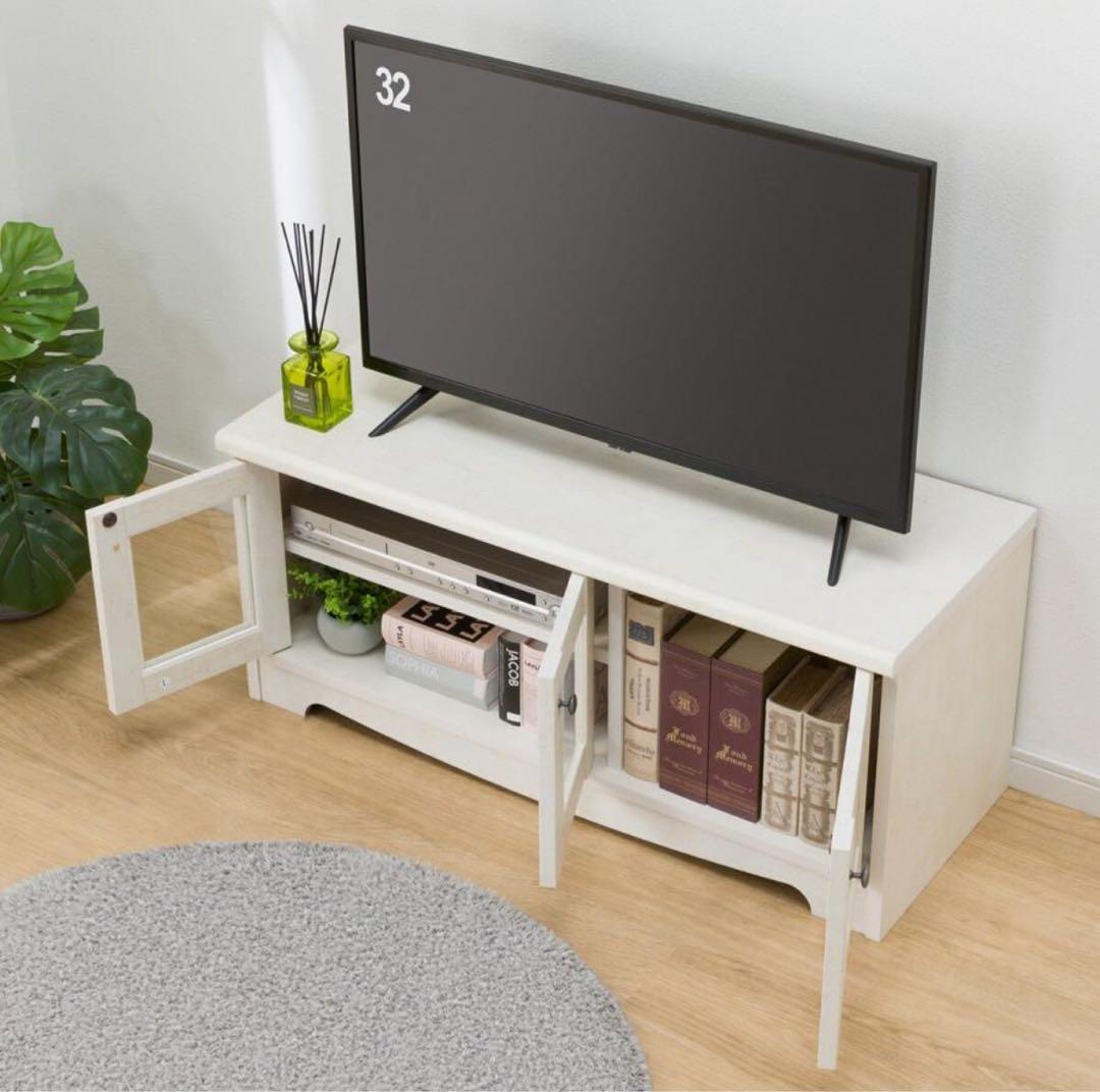 ニトリ　テレビ台　ローボード　リズバレー SLM90 WH