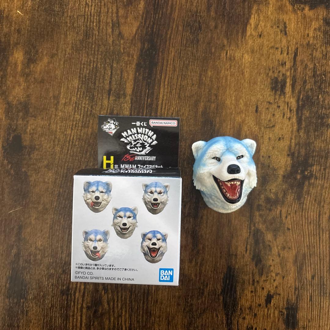 一番くじマンウィズ15周年マグネット&ちゃーむman with a misson