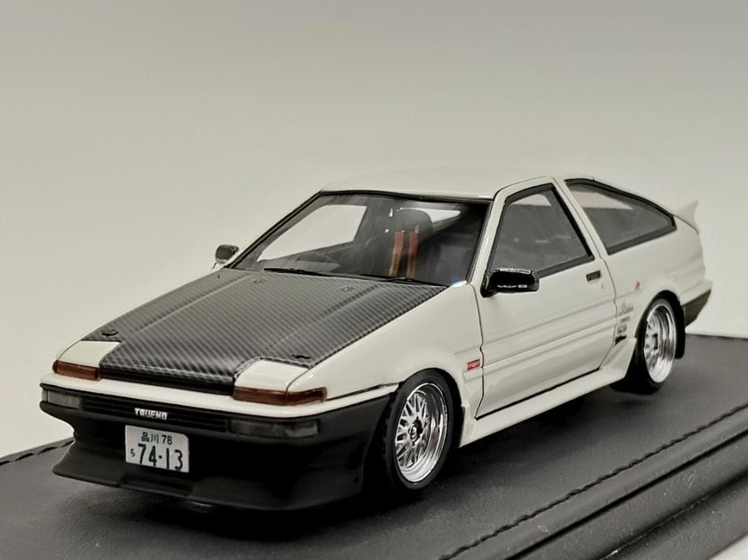 14回カートイズ ミーティング 限定 イグニッション 1/43 トレノ AE86
