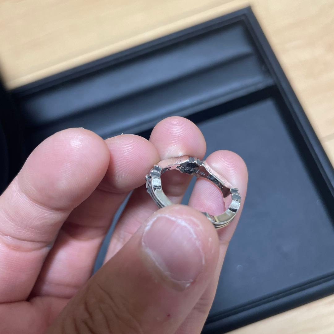 P*m様 クロムハーツ フィッシュボーンリング　10.5号　スターリングシルバー