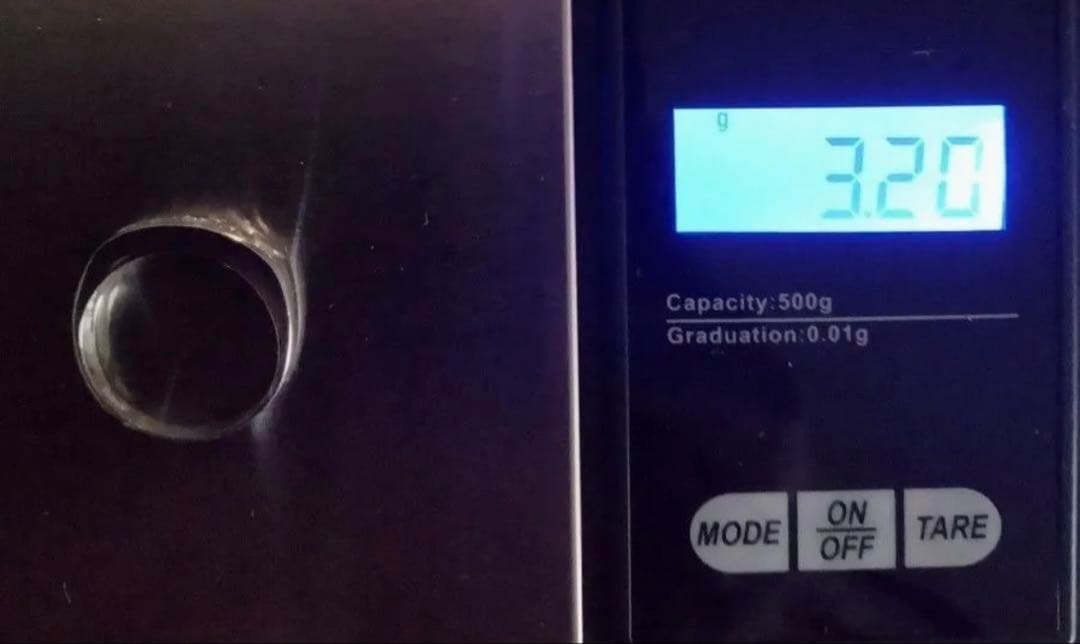 Pt900 プラチナ リング　ダイヤモンド0.3ct 12号　3.2g