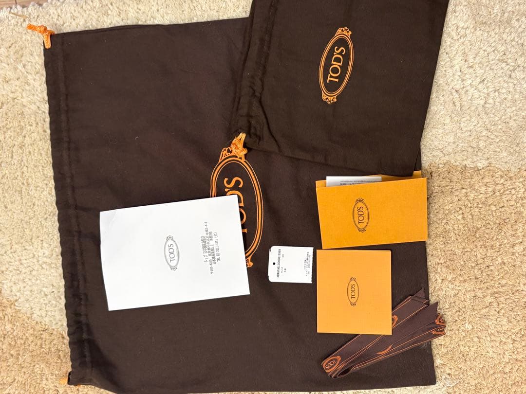 【未使用】TOD'S レザー バッグ マイクロ　※あんしん鑑定料負担します