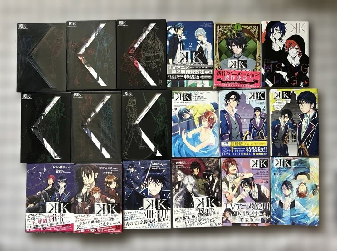 m*a様 アニメK グッズ、関連書籍、円盤　詰め合わせ②