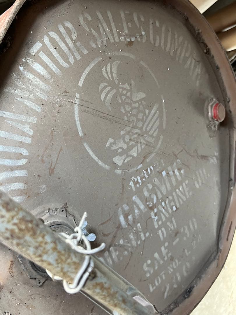 旧ロゴ『トヨタ』ドラム缶