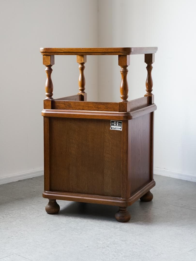 70-80's \"日家工芸\" コンソール キャビネット デスク レトロモダン