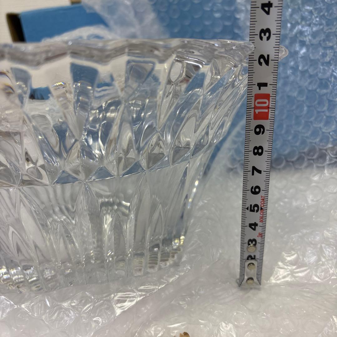 義山　ガラス　水指