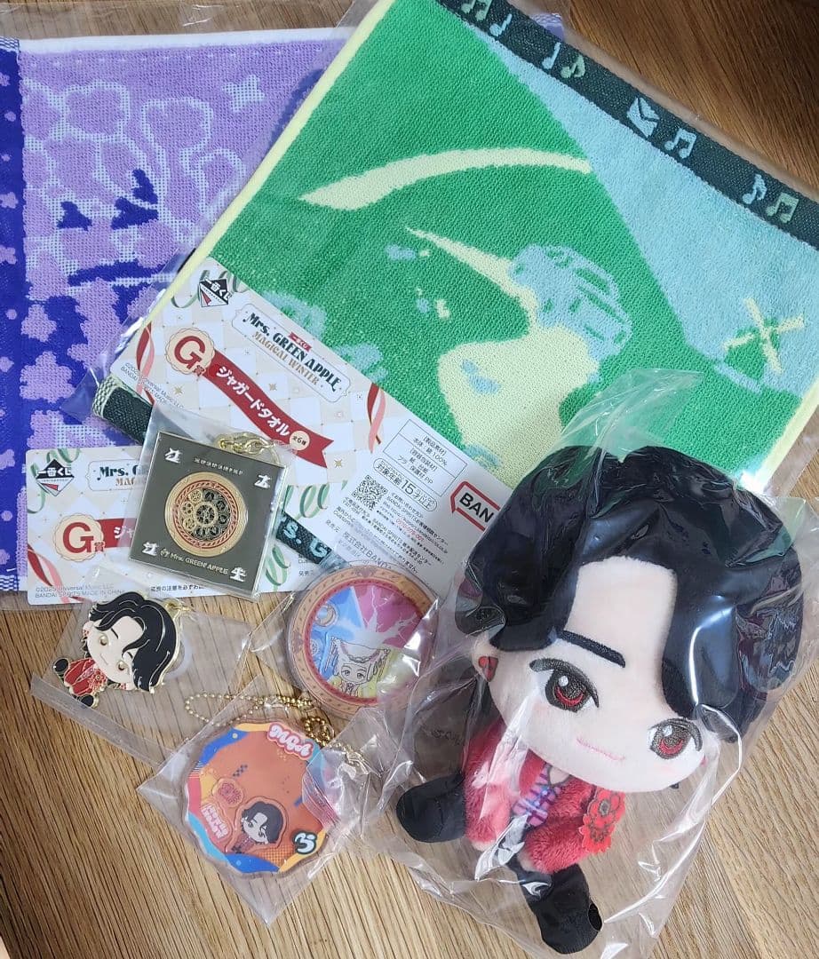 一番くじ ◆Mrs. GREEN APPLE◆A賞E賞F賞G賞セット