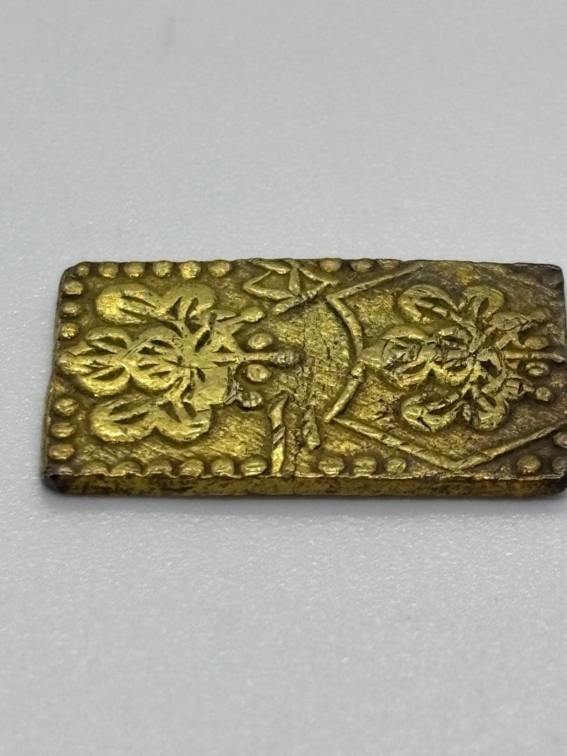 #明治二分金　 金貨 二分金（にぶきん）／二分判　　P-6