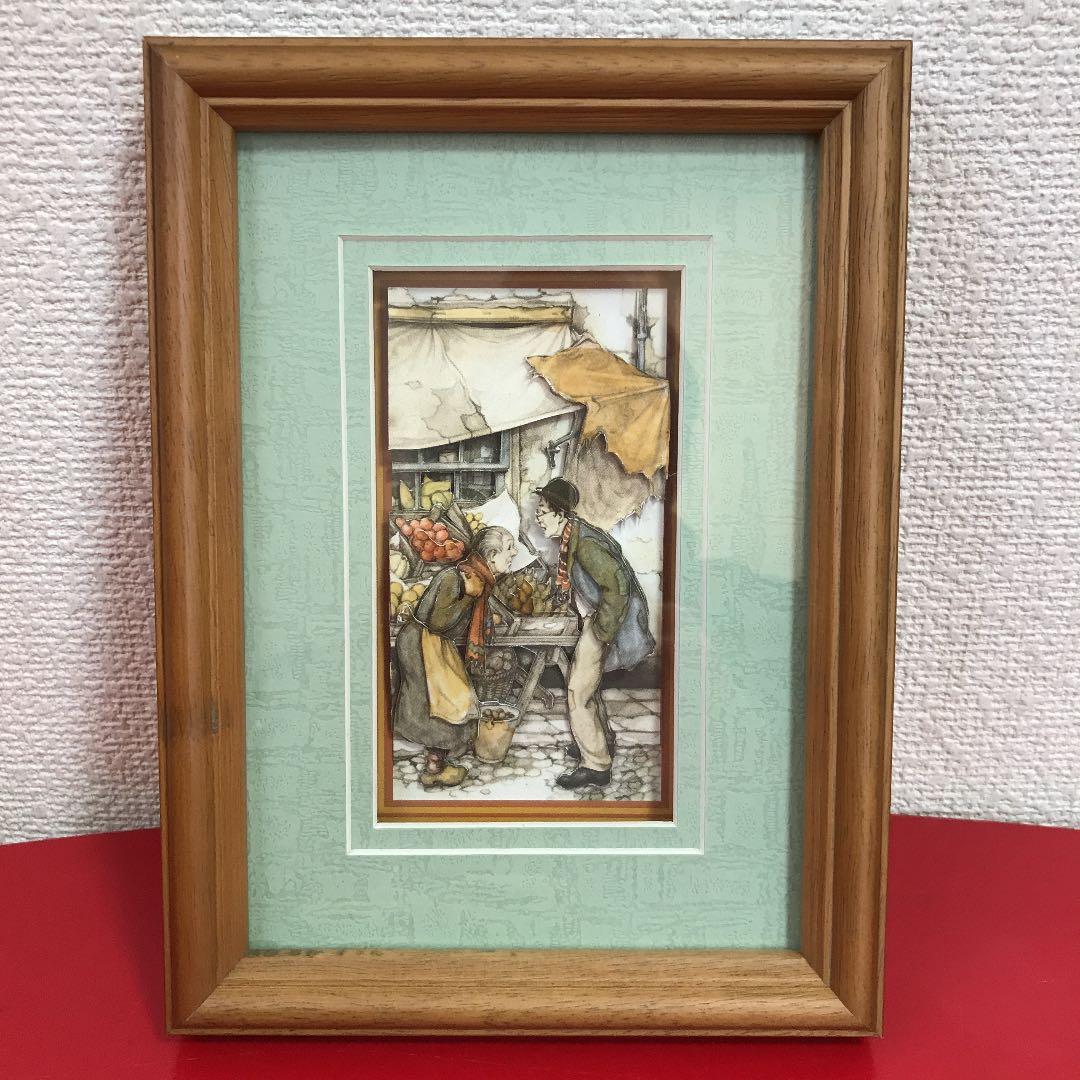 デコパージュ壁絵