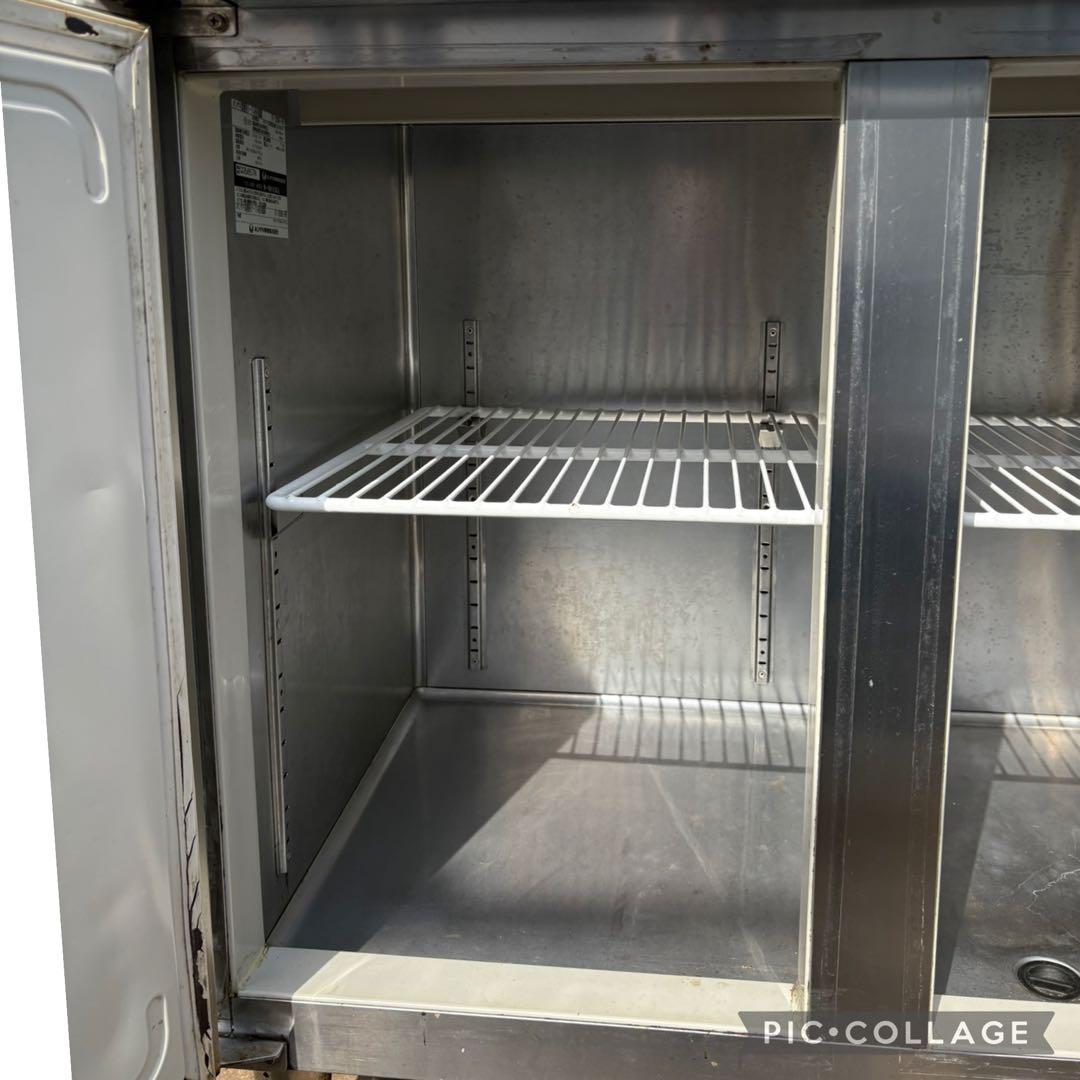業務用ホシザキの２ドア台下冷蔵庫です。 120ｃｍ幅の需要の多い商品です。