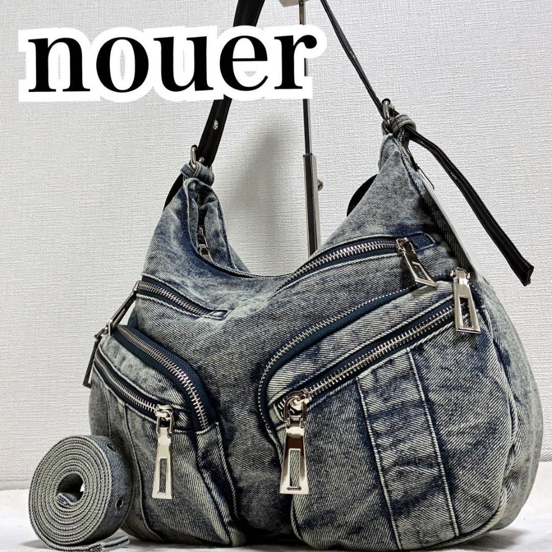 【タグ付き】 ヌエール ヤマダヤ系列 ショルダーバッグ ファスナー y2k