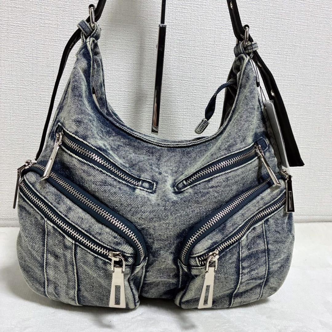 【タグ付き】 ヌエール ヤマダヤ系列 ショルダーバッグ ファスナー y2k