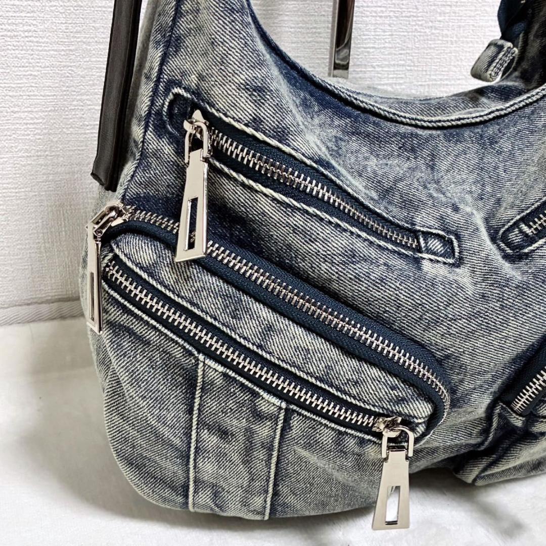 【タグ付き】 ヌエール ヤマダヤ系列 ショルダーバッグ ファスナー y2k