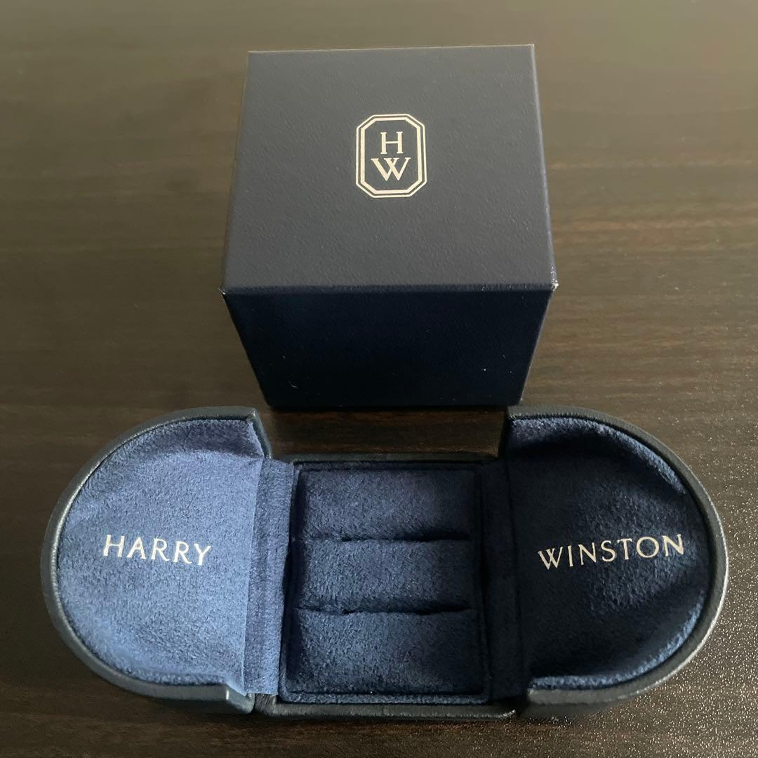 美品　ハリーウィンストン ペア　リングケース