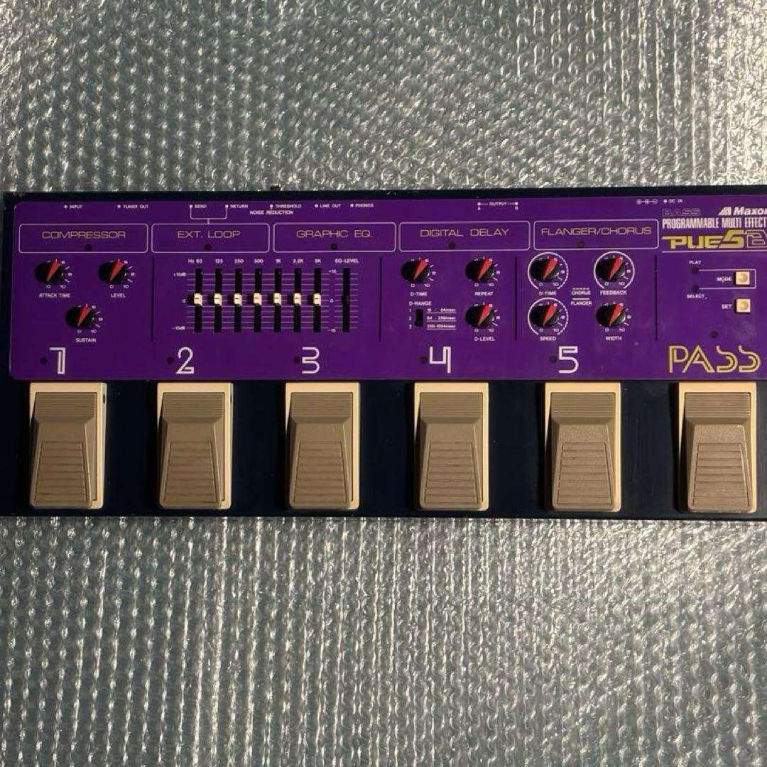 MaxonPUE5Bプログラマブルマルチエフェクター