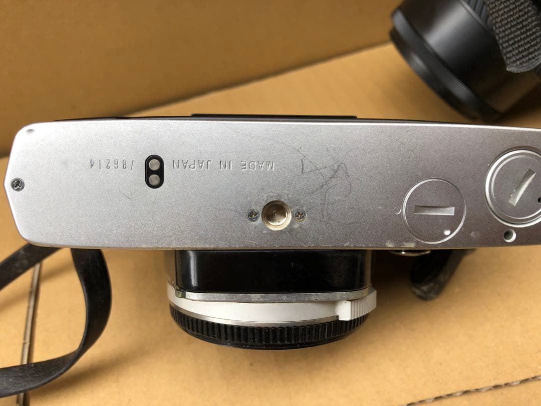 OLYMPUS OM-2 フィルムカメラ フ& MINOLTA α-7700i