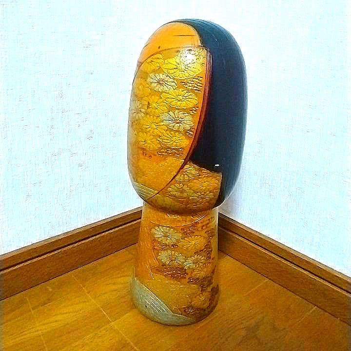 内閣総理大臣賞受賞作家 関口としお作創作こけし 大型こけし 昭和レトロ