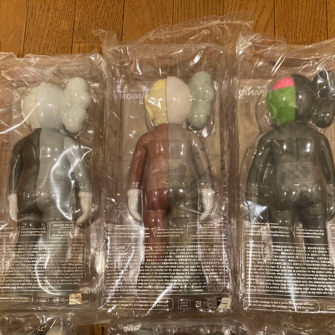 KAWS COMPANION flayed 人体模型6体セット 新品未開封品