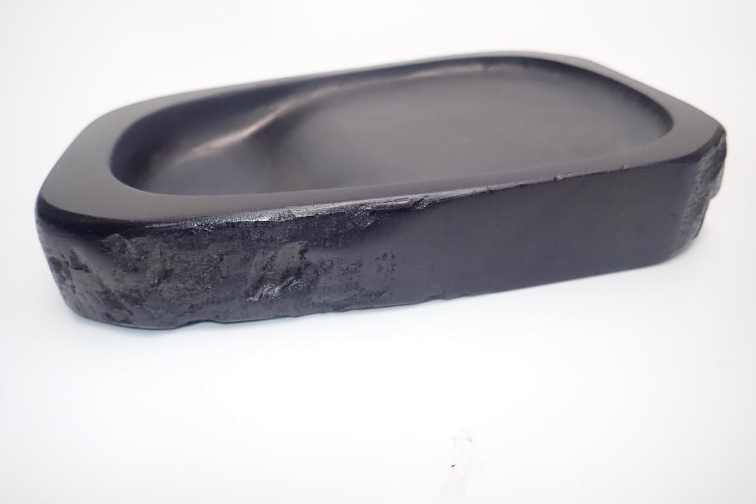 [447]硯(4) 朝鮮石 忠南硯 箱付き