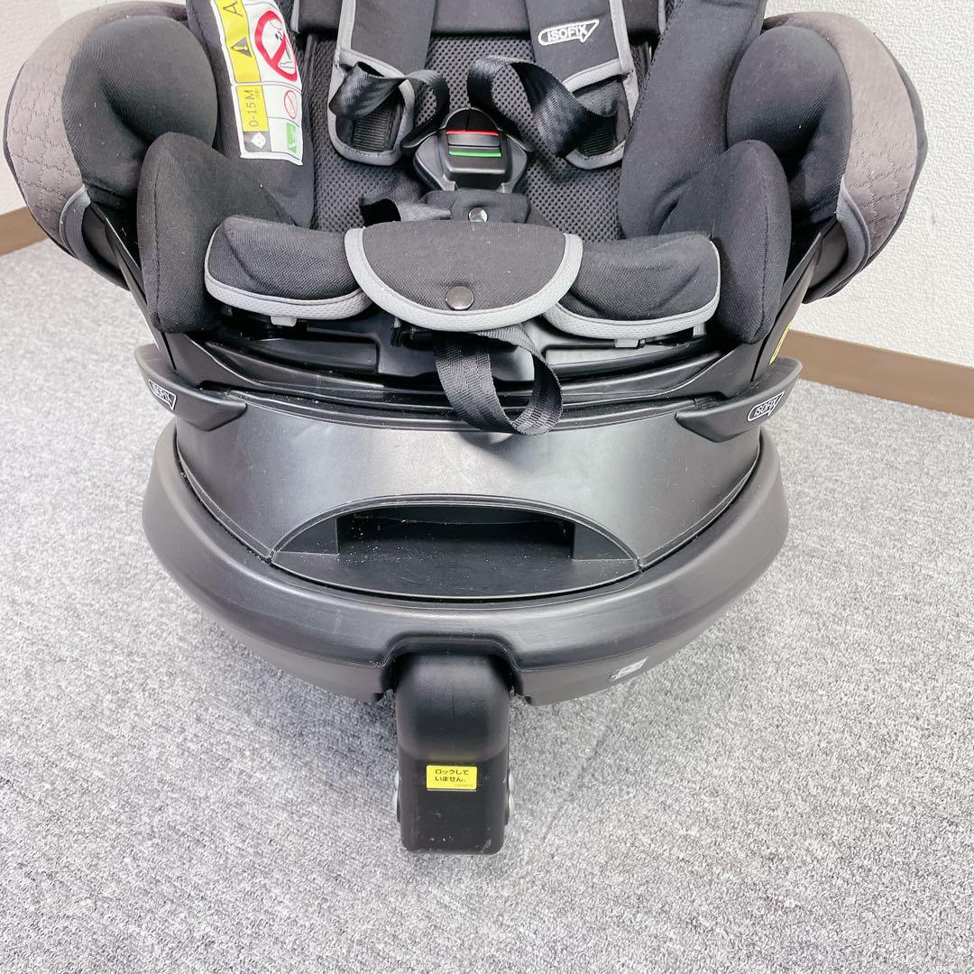 Aprica チャイルドシート isofix フラディアグロウ 360° bab