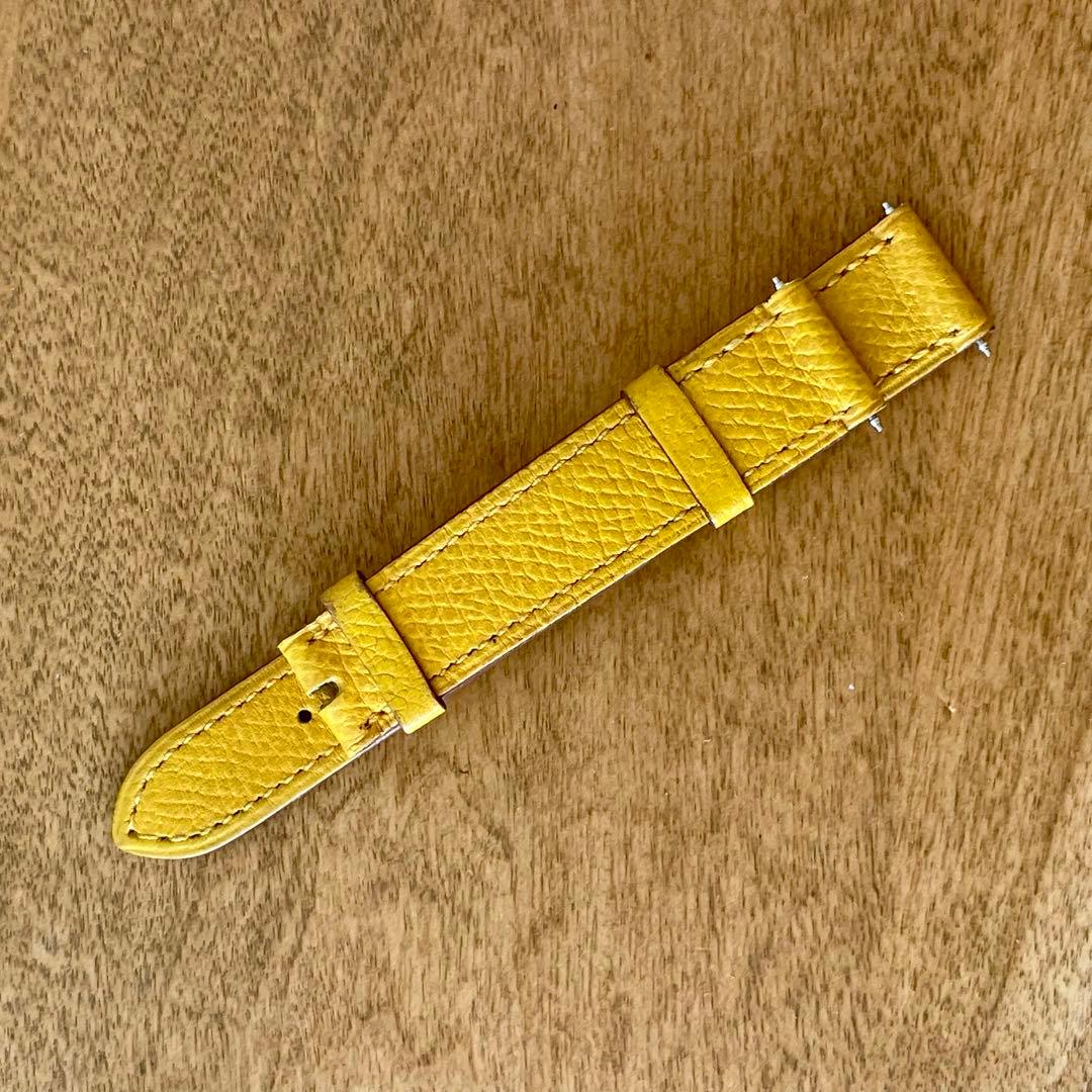 純正HERMES エルメス Hウォッチ ミニモデル 21 mm 時計 ベルト