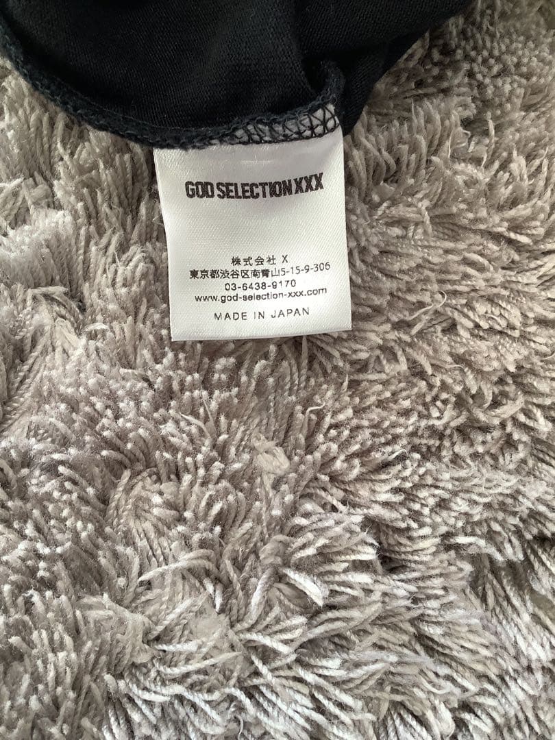 GOD SELECTION XXX ブラックTシャツ