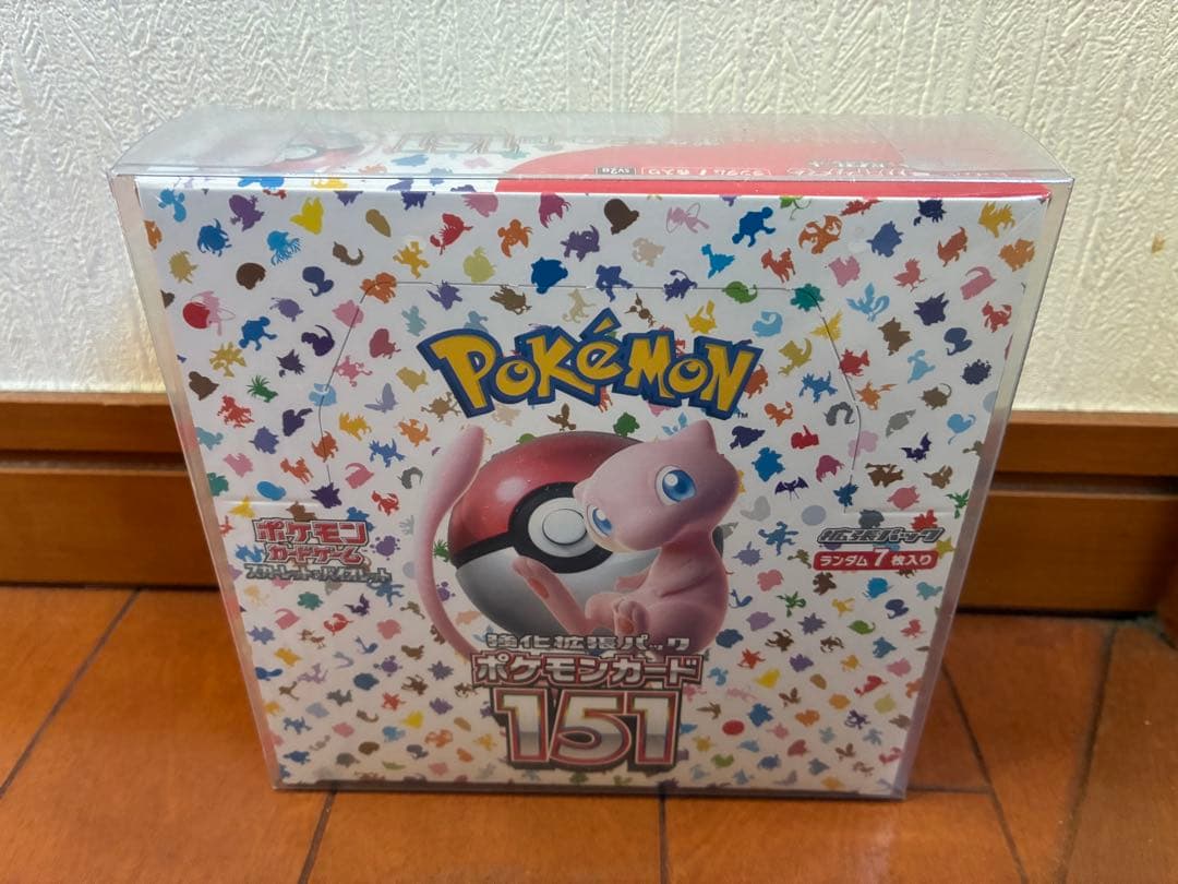 ポケモンカードゲーム 151シュリンク付 新品未開封 1BOX