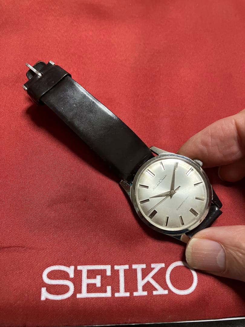 T*M様 セイコークラウンJ14091E手巻きで36時間以上の稼働確認、精度あり