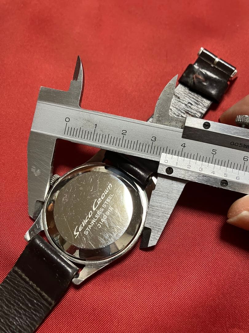 T*M様 セイコークラウンJ14091E手巻きで36時間以上の稼働確認、精度あり