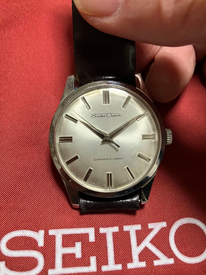 T*M様 セイコークラウンJ14091E手巻きで36時間以上の稼働確認、精度あり