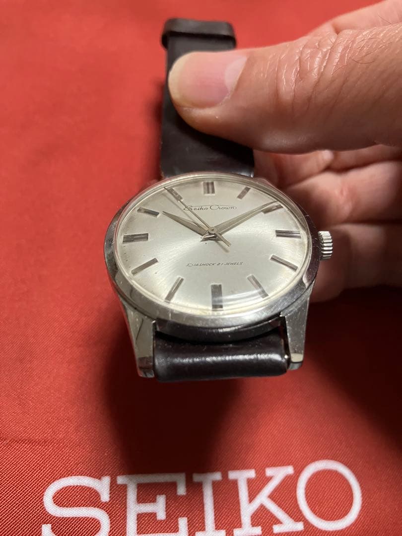 T*M様 セイコークラウンJ14091E手巻きで36時間以上の稼働確認、精度あり