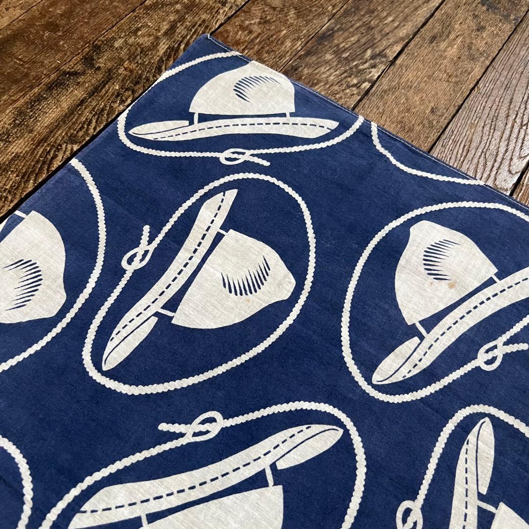 40s バンダナ エレファントブランド トランクダウン レア柄 大判