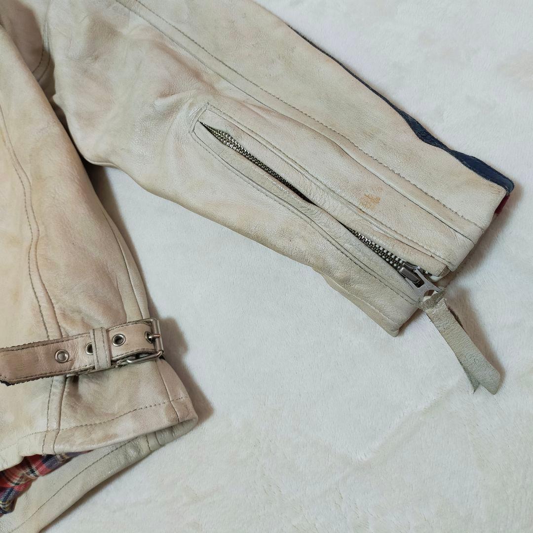 SCHOTT　L　クラッシックレーサーシングルライダースジャケット