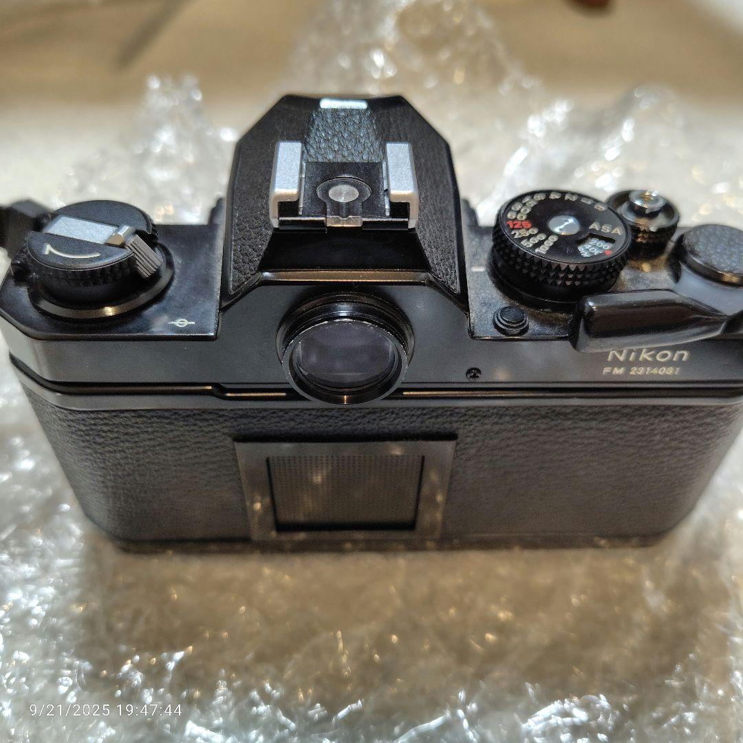 【3点セット】Nikon FM、Ai 28/2.8、Ai-S 35-70/3.5