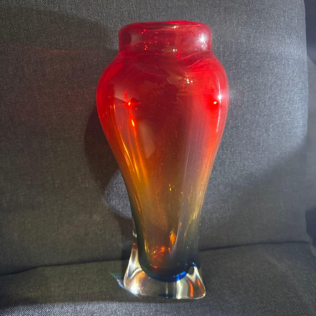 ベネチアングラス ムラーノ 花瓶