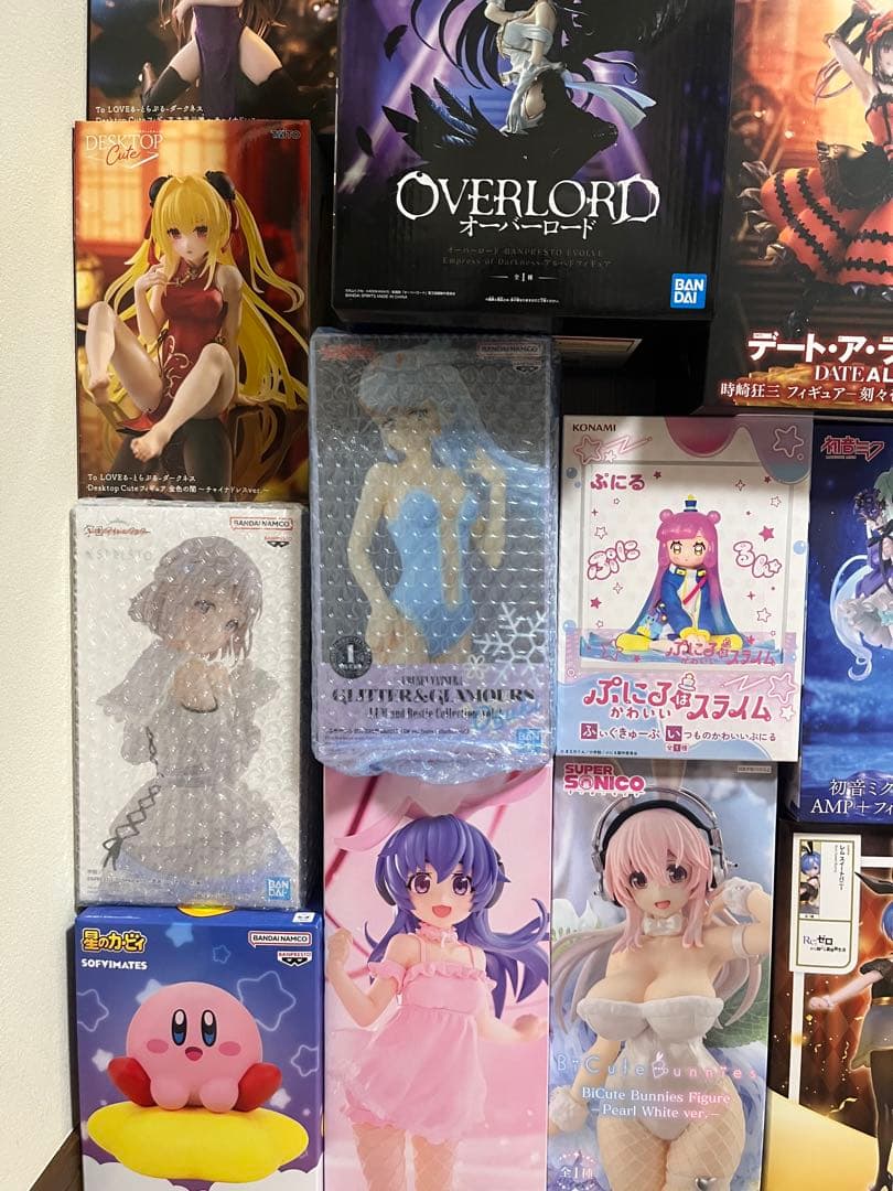 最新作　美少女　フィギュア　プライズ　まとめ売り　AMP 狂三　初音ミク　海夢