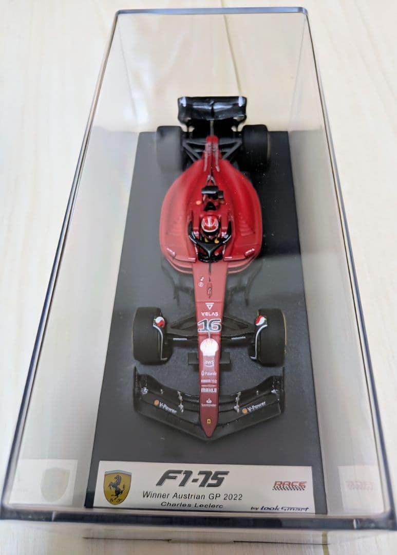 週末価格 1/43 フェラーリ F1-75 ルクレール オーストリアGP