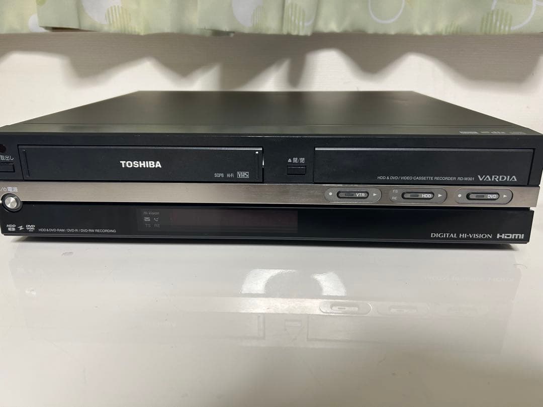 TOSHIBA VHS一体型DVDレコーダー RD-W301