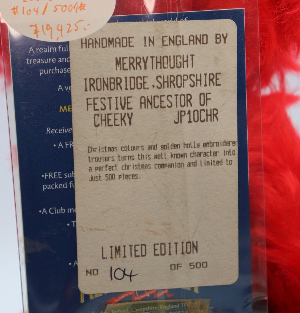 FESTIVE ANCESTOR OF CHEEKY クリスマスのお祭り先祖