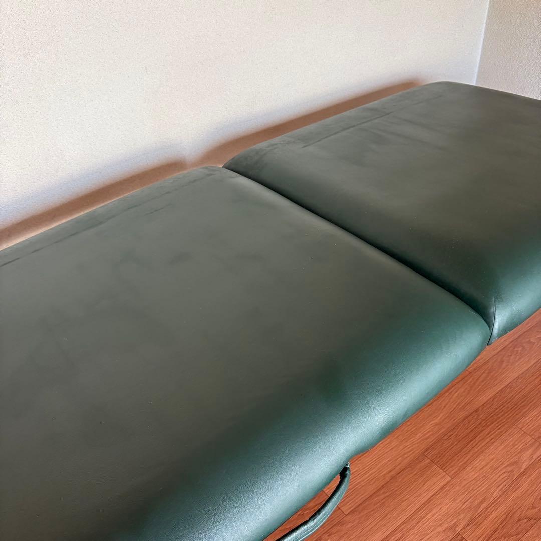 EARTHLIFTE 折りたたみベッド グリーン　マッサージ　アースライト