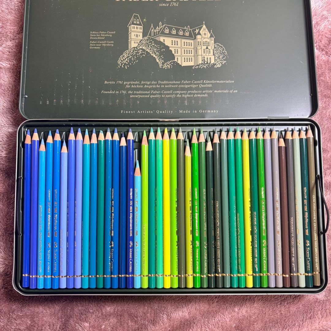 ファーバーカステル ポリクロモス 油性色鉛筆 120色