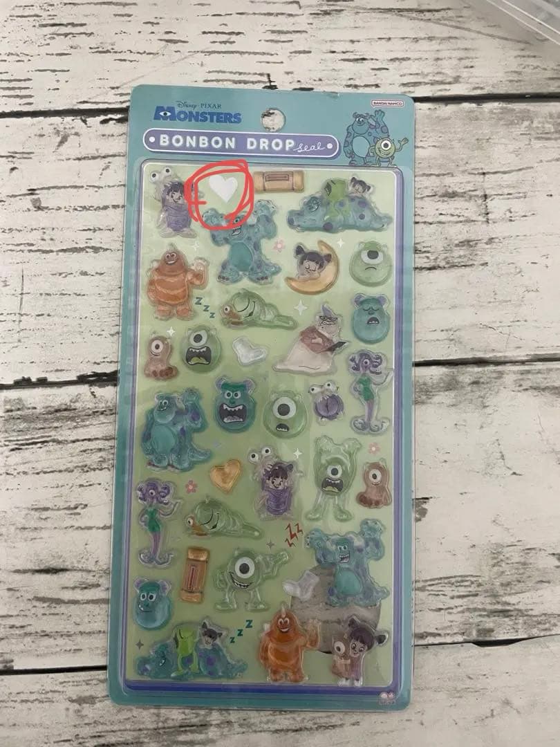 ボンボンドロップシール たまごっち ズートピア モンスターズインク