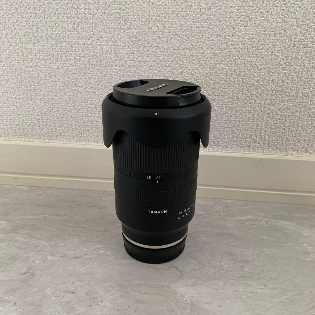 TAMRON 28-75mm F/2.8 Di III RXD フィルター付き