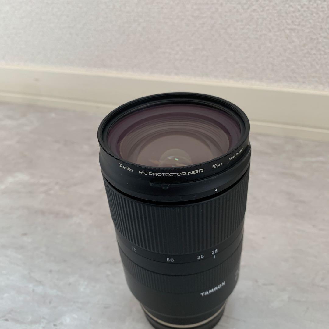 TAMRON 28-75mm F/2.8 Di III RXD フィルター付き