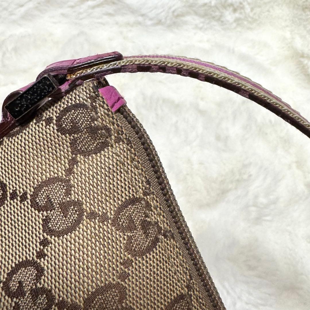 GUCCI アクセサリーポーチ　シェリーライン　GG