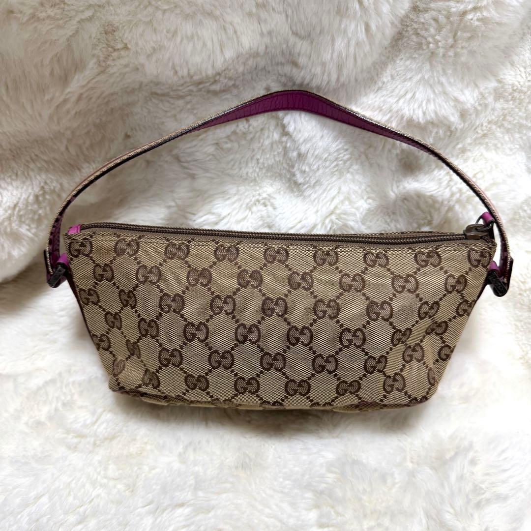 GUCCI アクセサリーポーチ　シェリーライン　GG